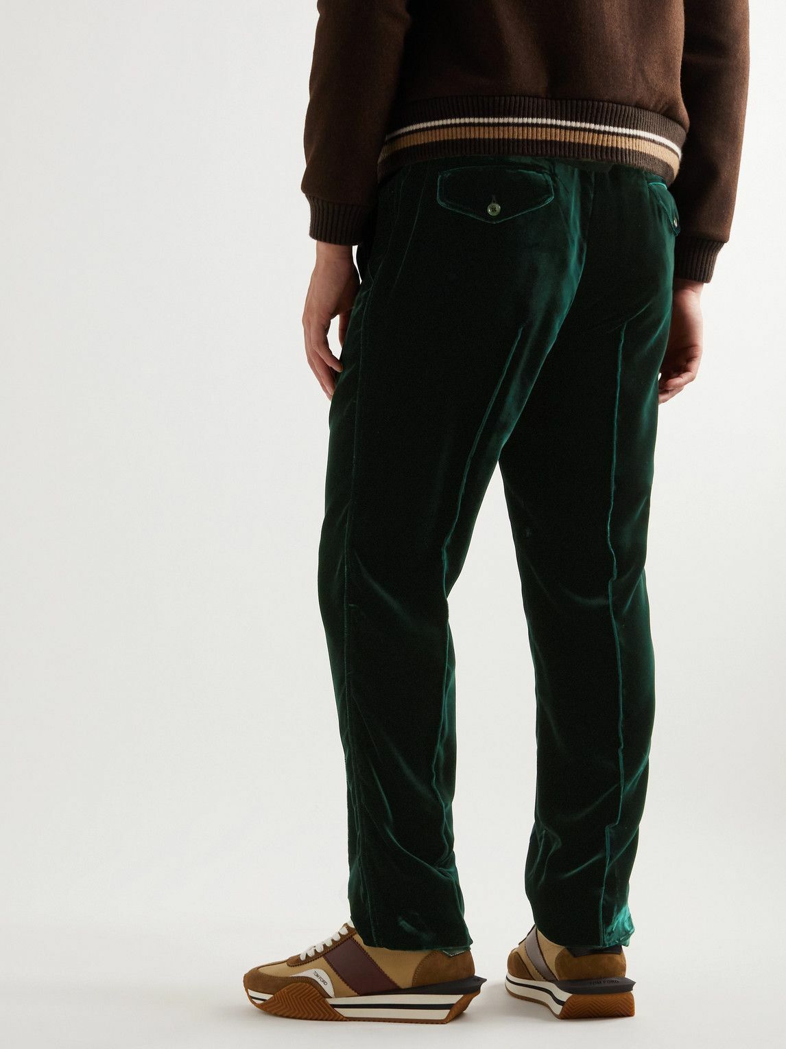 Tom Ford o1loc1c0226 Sweatpants & Joggers in Green Size US 34 / EU 50 - 4 Thumbnail