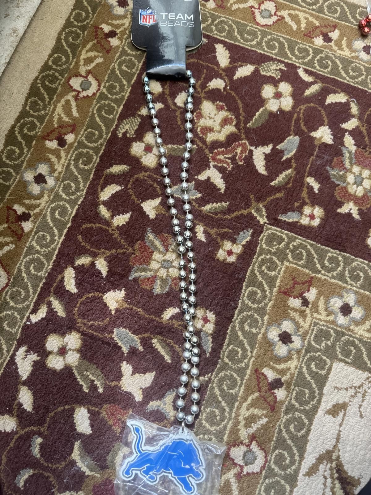 Other NFL Detroit Lions Team Beads Necklace Size ONE SIZE - 1 Thumbnail