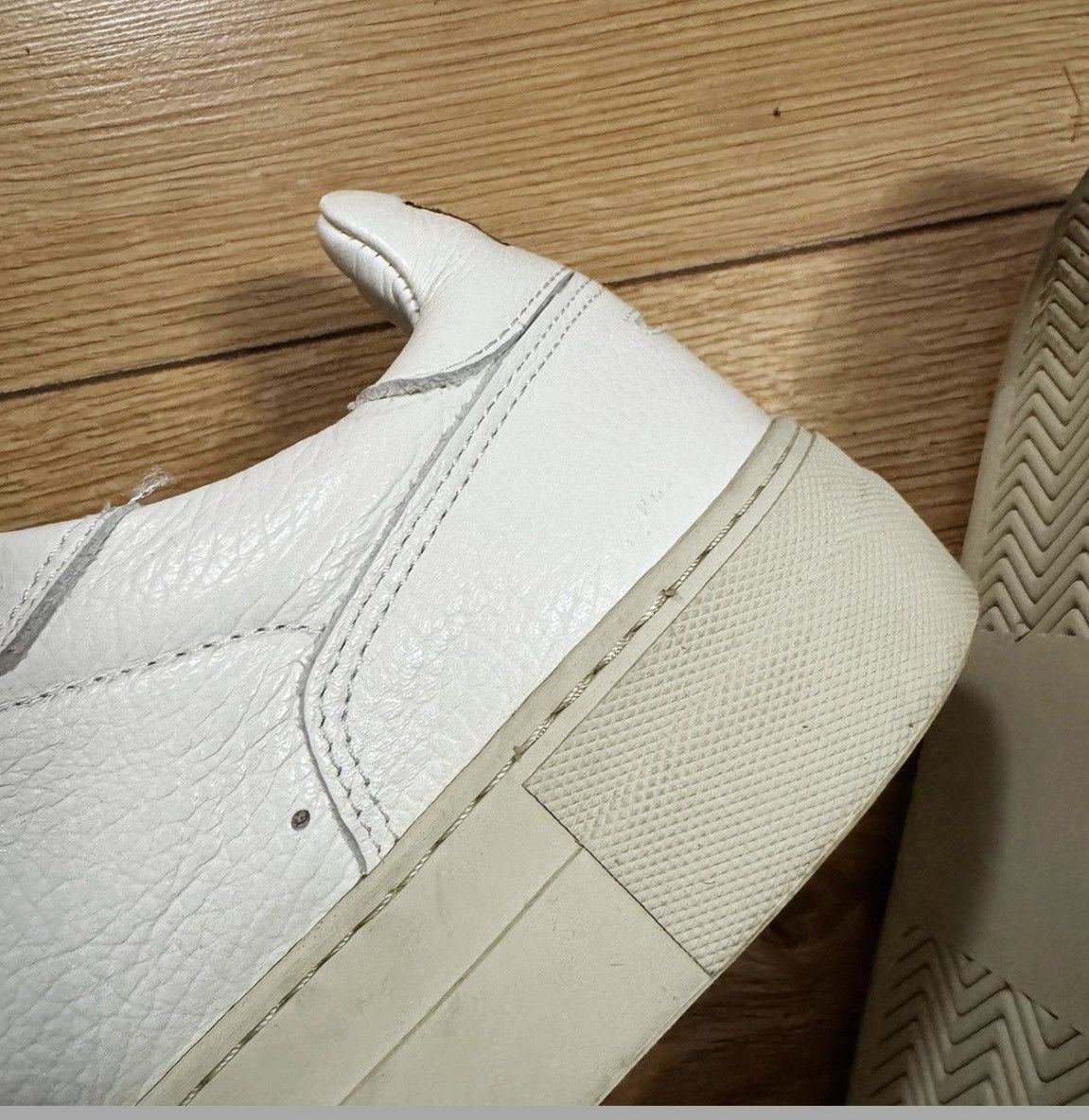 AMI AMI Paris Leather Sneakers Size US 10 / EU 43 - 6 Thumbnail