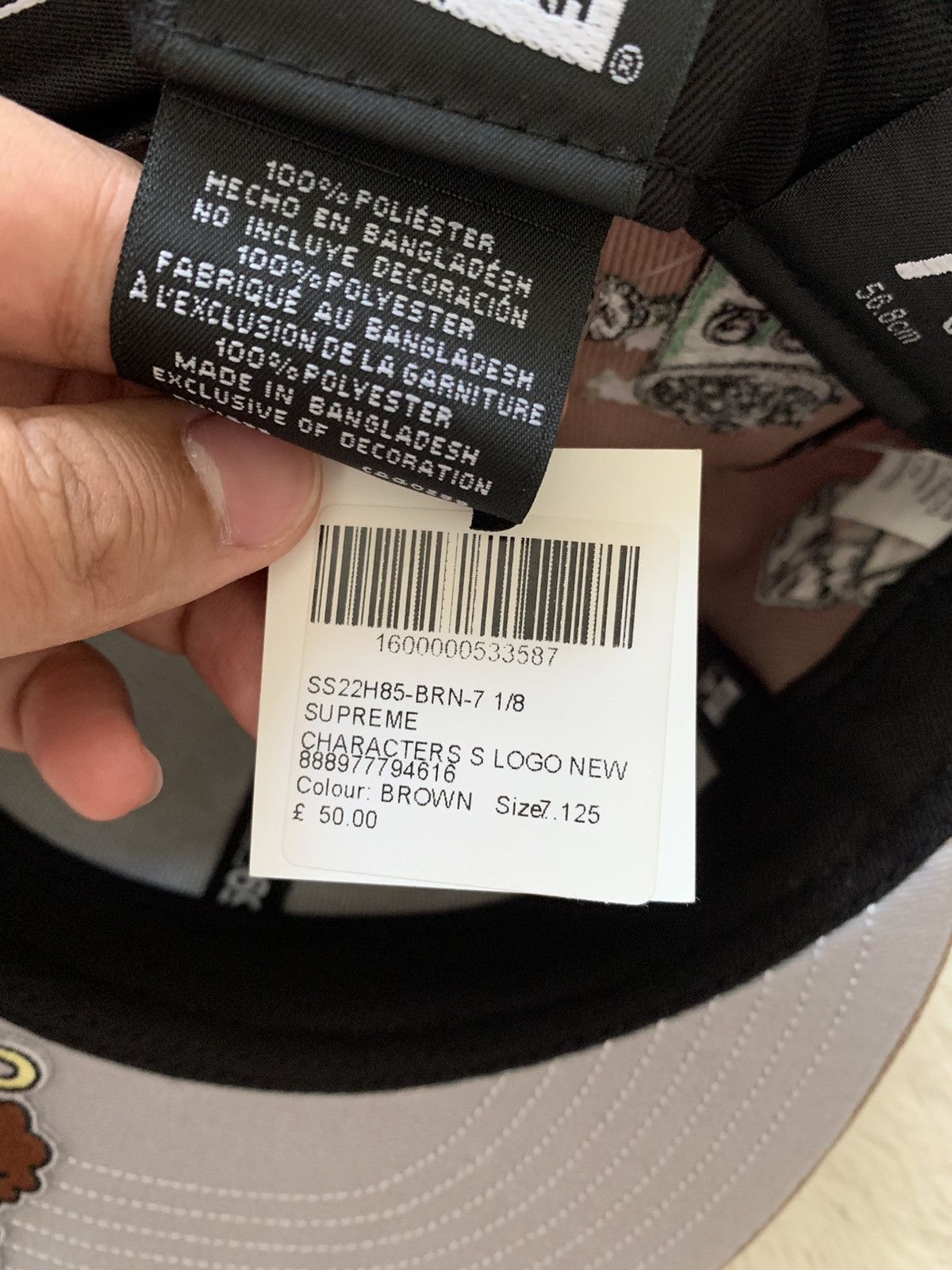 New Era × Supreme Supreme X New Era Characters S Logo SS22 Size 36 - 6 Thumbnail