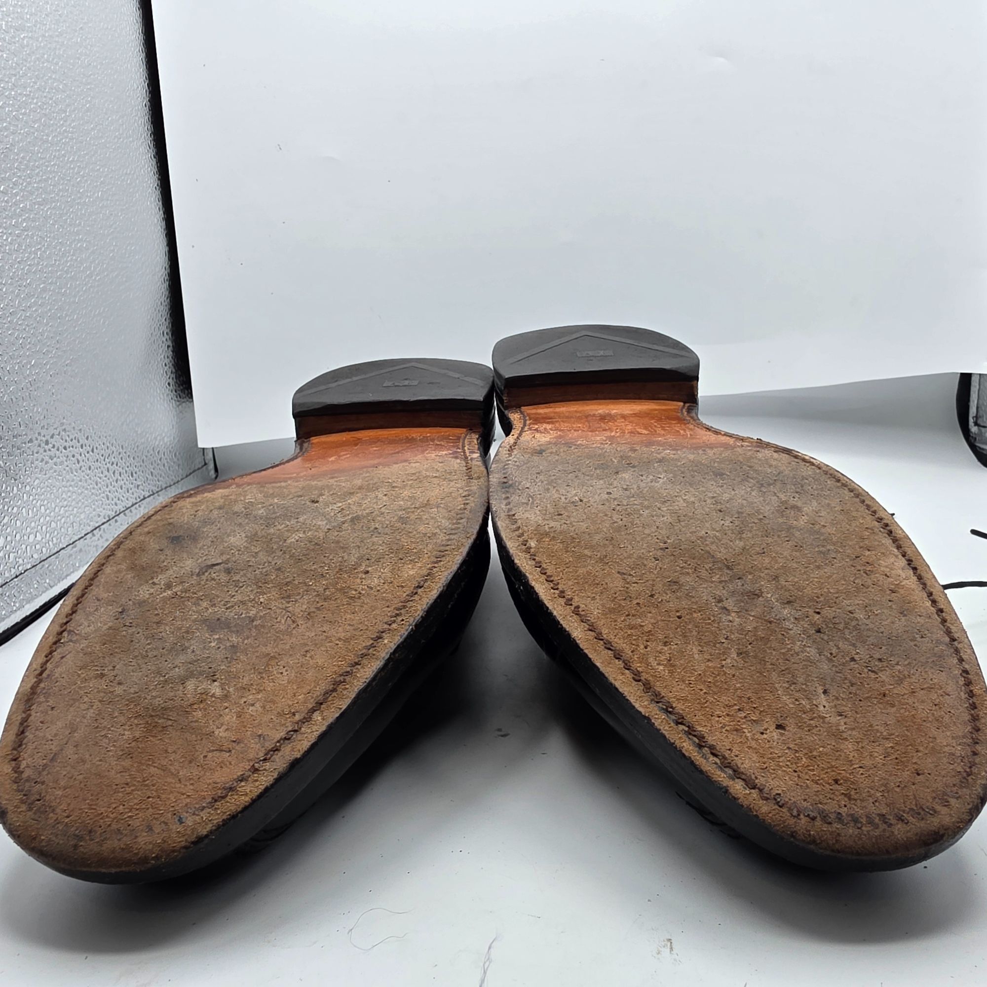 Allen Edmonds Allen Edmonds Hillcrest Mens Size 9.5 Black Leather Bicycle Size US 9.5 / EU 42-43 - 10 Thumbnail