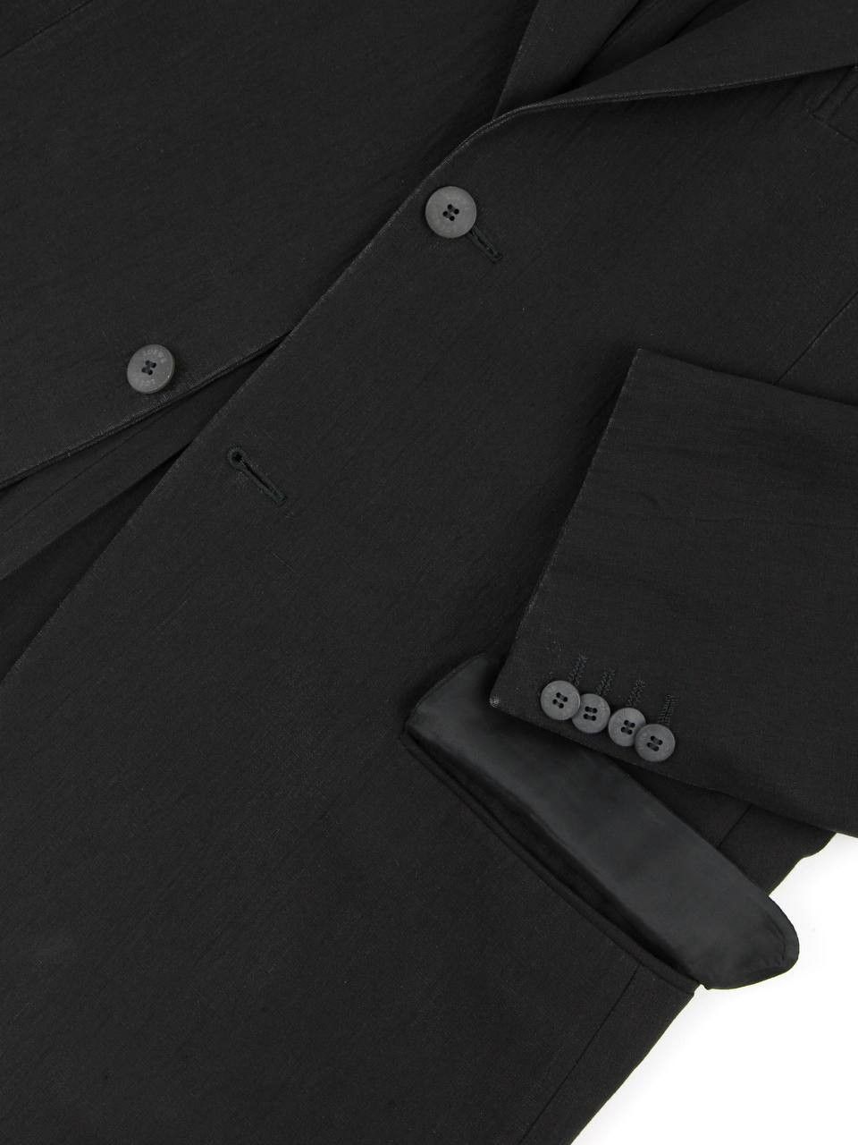 Loewe LOEWE Linen black jacket Size 54R - 5 Thumbnail