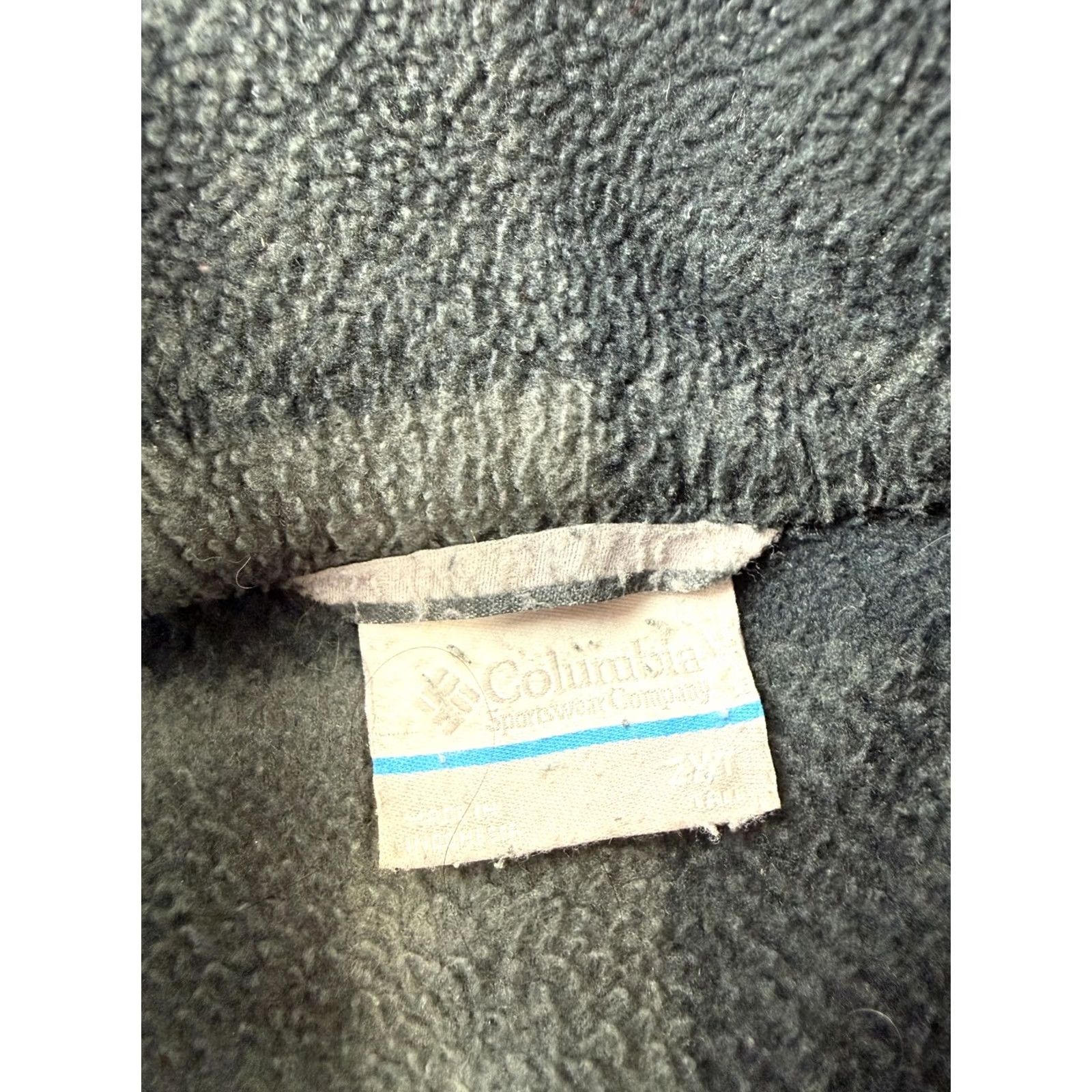 Vintage Columbia Jacket Mens 2XLT Gray Plaid Fleece Full Zip Stand Collar Outdoor Hiking Size US XXL / EU 58 / 5 - 5 Thumbnail