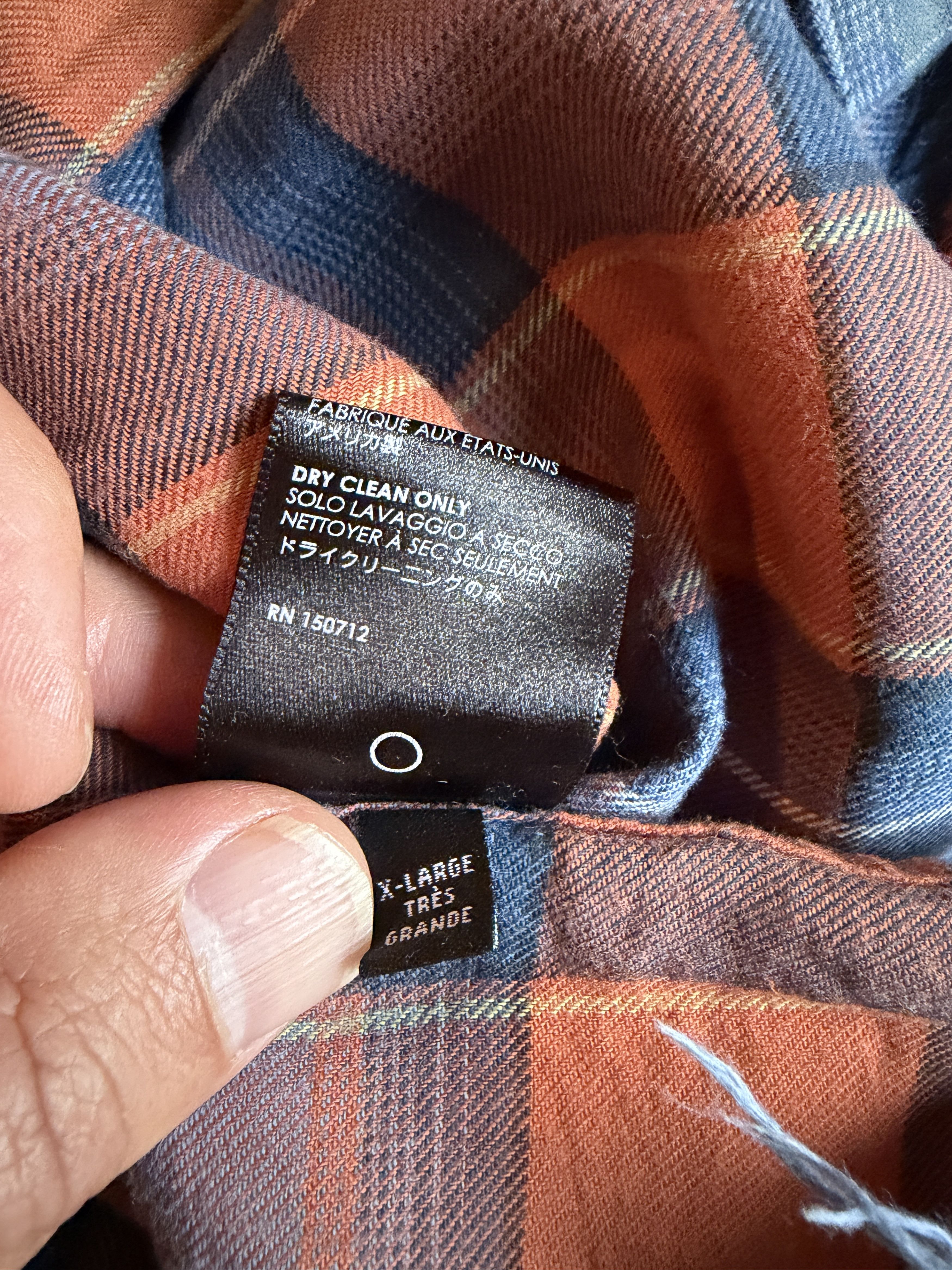 Amiri Amiri Faded Plaid Flannel Shirt XL Size US XL / EU 56 / 4 - 6 Thumbnail