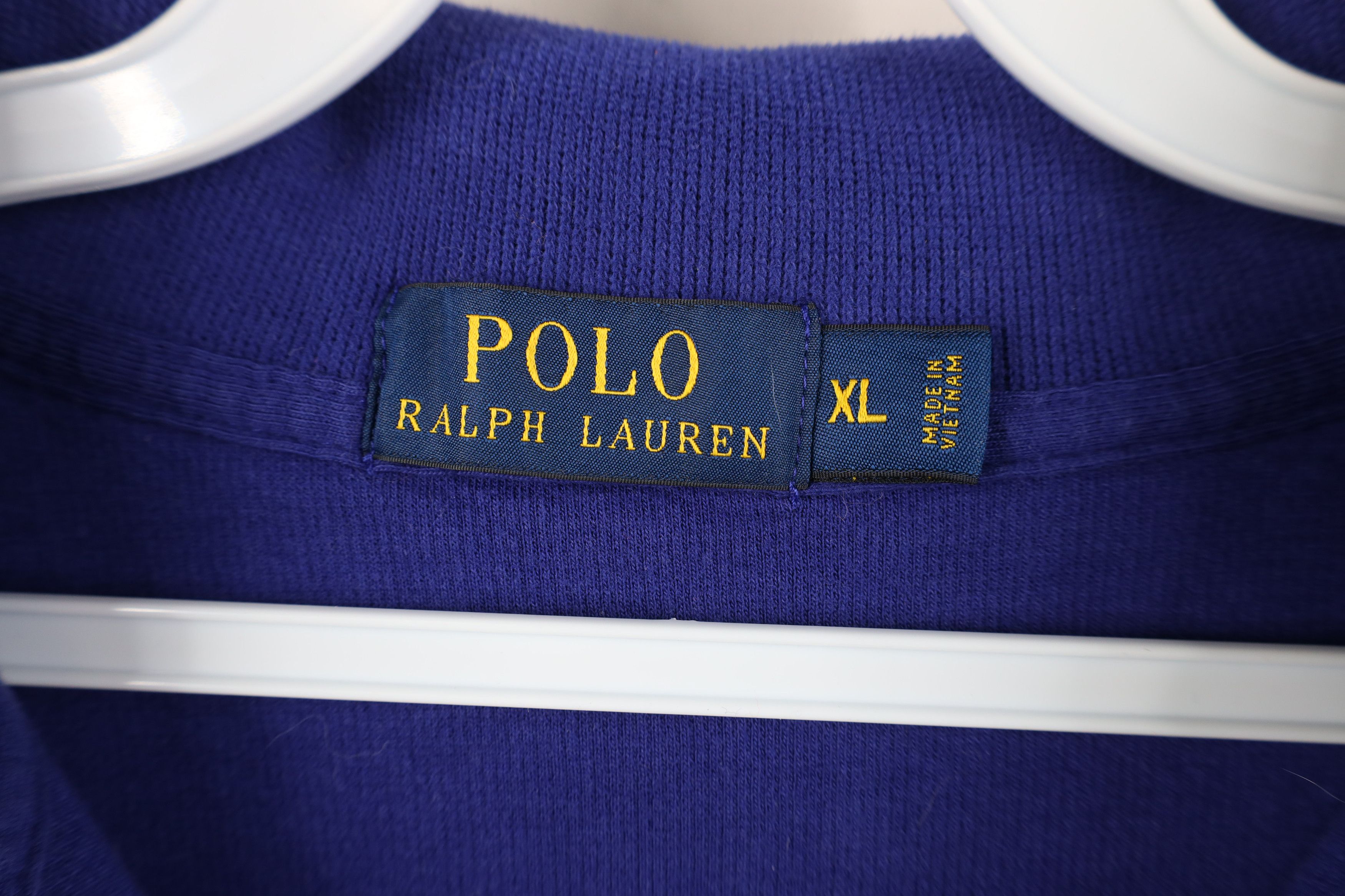 Ralph Lauren Vintage Ralph Lauren Ribbed Knit Half Zip Pullover Sweater Size US XL / EU 56 / 4 - 6 Thumbnail