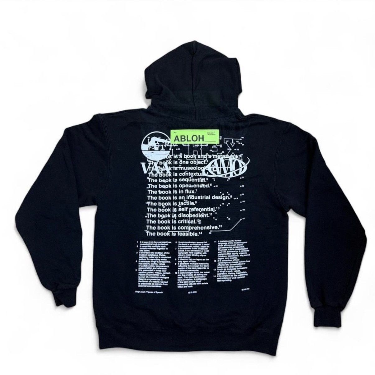 Virgil Abloh Virgil Abloh “Figures Of Speech” x Champion Qatar Hoodie (L) Size US L / EU 52-54 / 3 - 1 Thumbnail