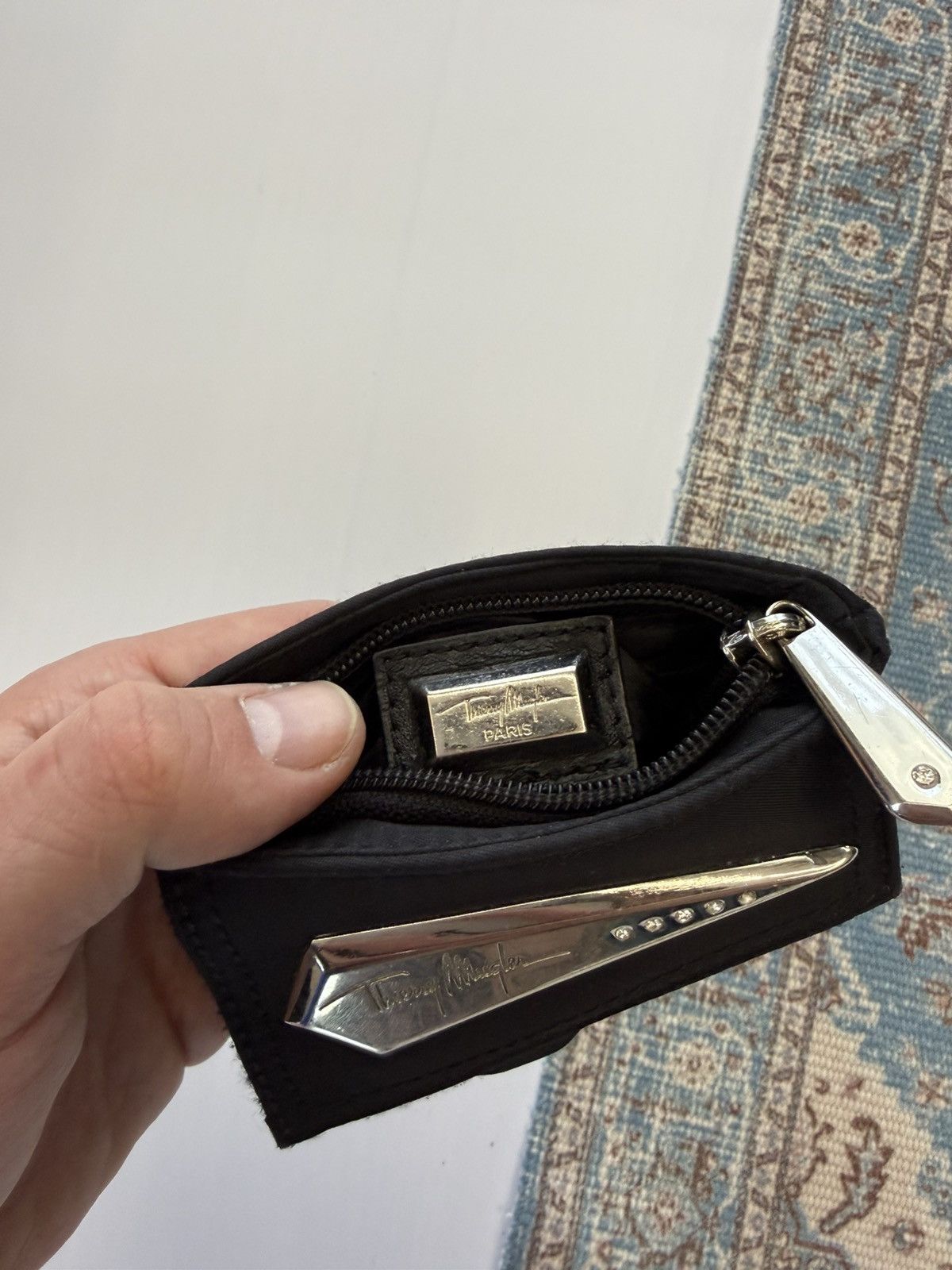 Thierry Mugler Thierry Mugler Black Wallet Size ONE SIZE - 6 Thumbnail