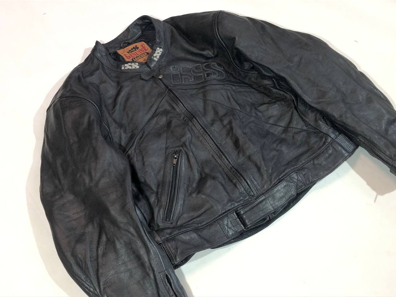 Other IXS Moto Leather Jacket Black Racing Vintage Size US M / EU 48-50 / 2 - 5 Thumbnail