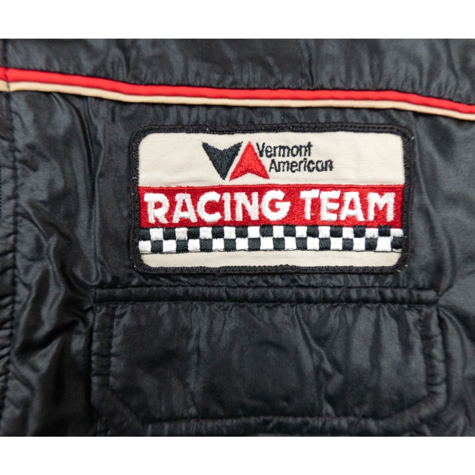 Holloway VINTAGE Holloway Indy Race Car Windbreaker Jacket Black Adult Large 80s 90s Mens Size US L / EU 52-54 / 3 - 3 Thumbnail
