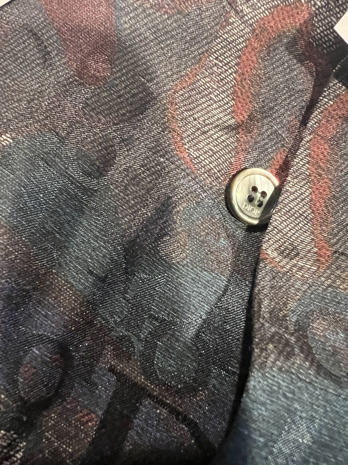 Dior Dior X Peter Doig Camouflage Short Sleeve Shirt. 39/M-L Size US S / EU 44-46 / 1 - 11 Thumbnail