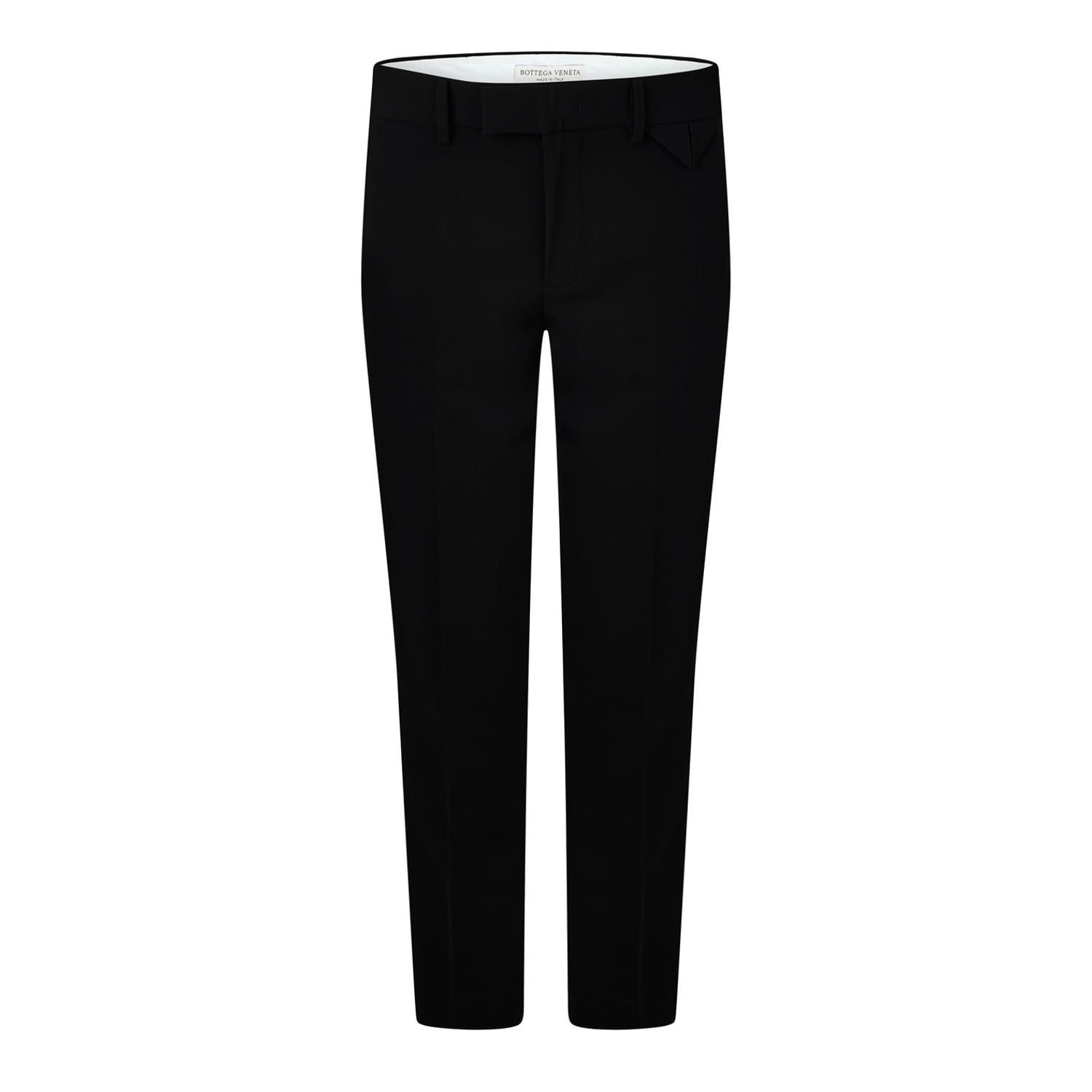 Bottega Veneta Bottega Veneta Bv Trousers in Black Size 40" / US 18 - 1 Thumbnail