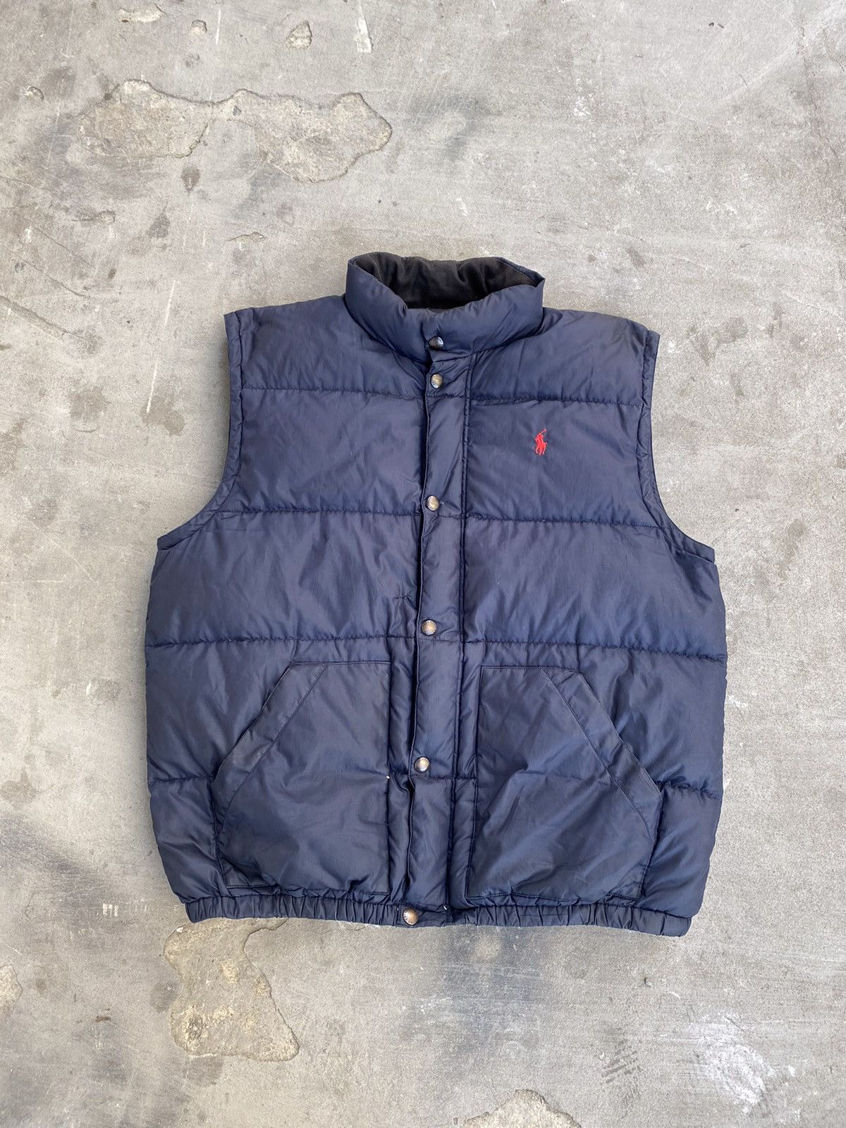 Polo Ralph Lauren Vintage Polo Ralph Lauren Puffer Vest Size US XL / EU 56 / 4 - 1 Thumbnail