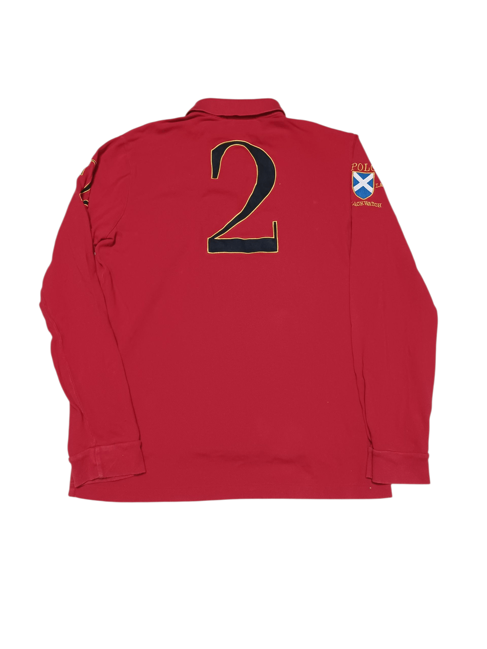Polo Ralph Lauren POLO RALPH LAUREN BLACKWATCH LUXURY VINTAGE RUGBY SHIRT Size US L / EU 52-54 / 3 - 4 Thumbnail