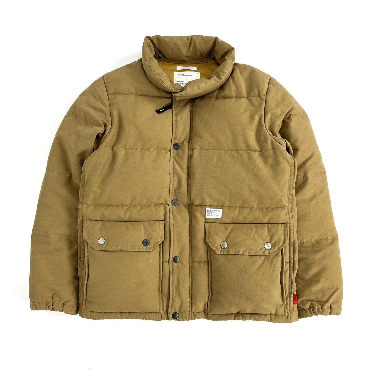Wtaps 2000s Wtaps Puffer Down Jacket Streetwear Size US S / EU 44-46 / 1 - 1 Thumbnail