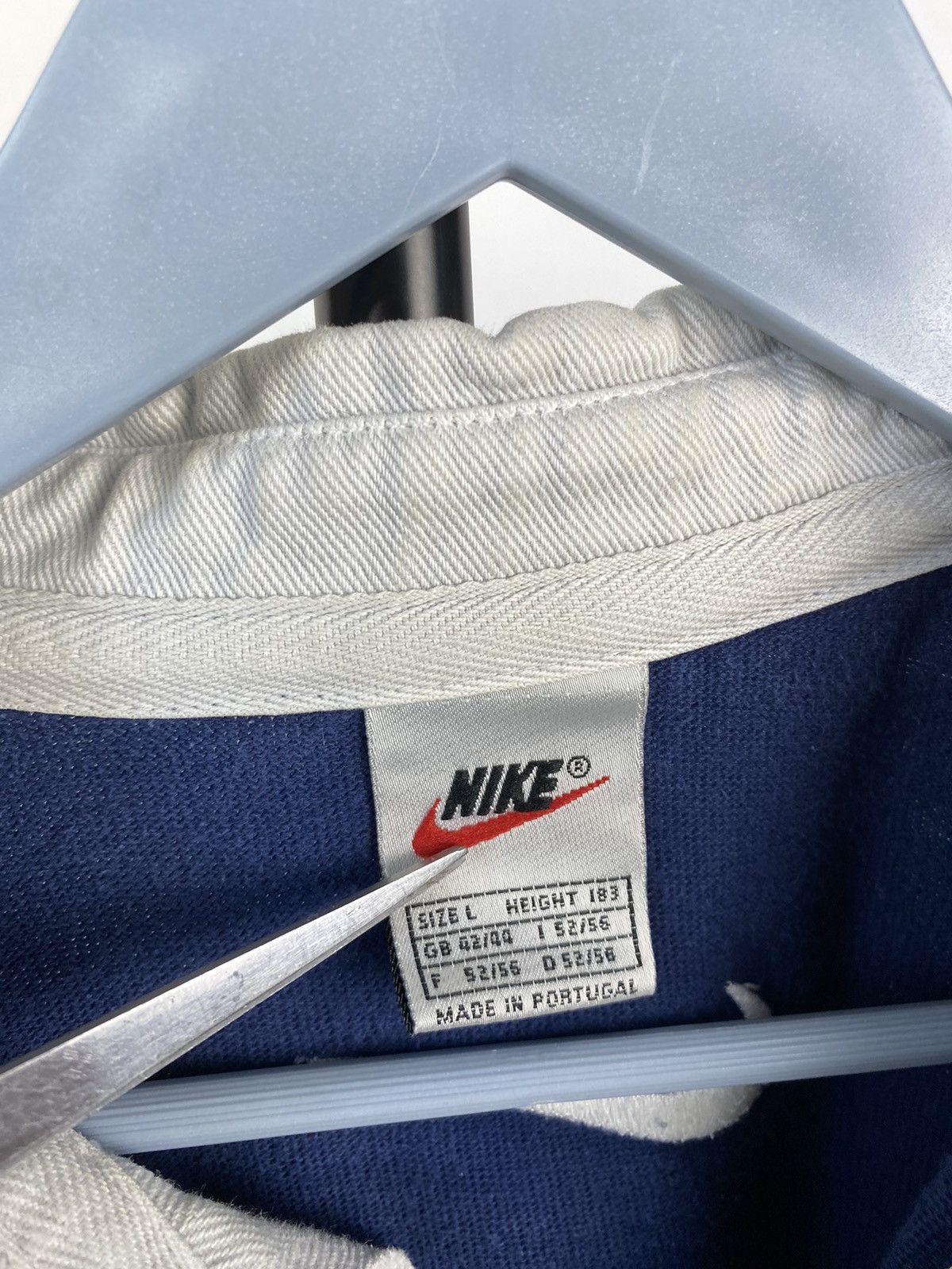 Nike × Vintage Vintage 90s Nike rugby England 🏴󠁧󠁢󠁥󠁮󠁧󠁿 Y2K Travis Scott style Size US L / EU 52-54 / 3 - 15 Thumbnail