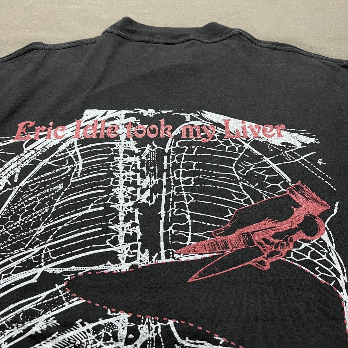 Arts & Science Vintage 90 LIVERDANCE CREW Skeleton Anatomy Graphic Tee XL Size US XL / EU 56 / 4 - 11 Thumbnail
