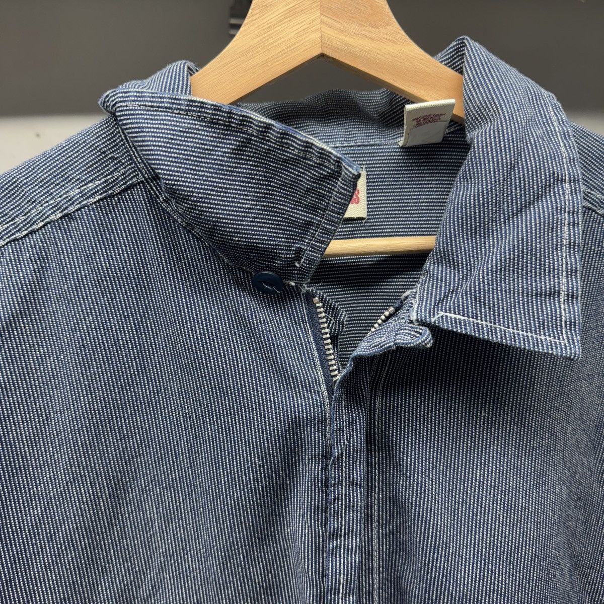 Gap Workwear Zip Railroad Chore Coat ERD Grunge Chrome