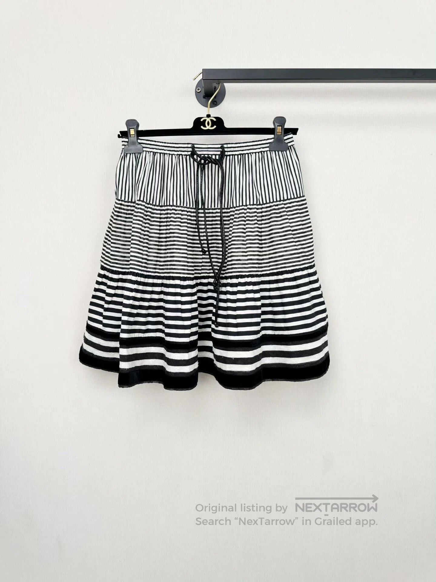 Louis Vuitton Louis Vuitton Striped Skirt. Size US 36 / EU 52 - 1 Thumbnail