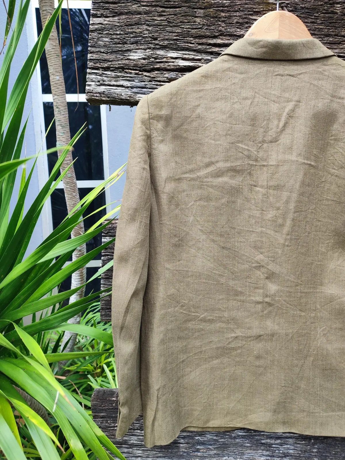 Burberry Vintage Burberrys Linen Blazer – Classic 2-Button Size S / US 4 / IT 40 - 11 Thumbnail
