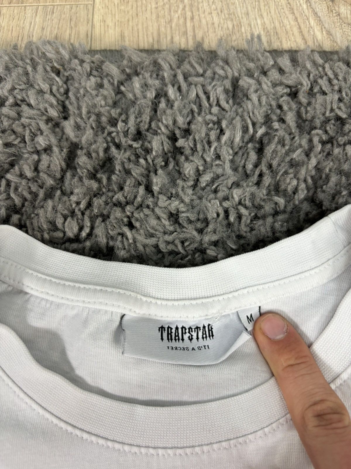 Designer × Trapstar London Drill Trapstar White T-Shirt Tee Its A Secret Swag Y2K Size US M / EU 48-50 / 2 - 7 Thumbnail