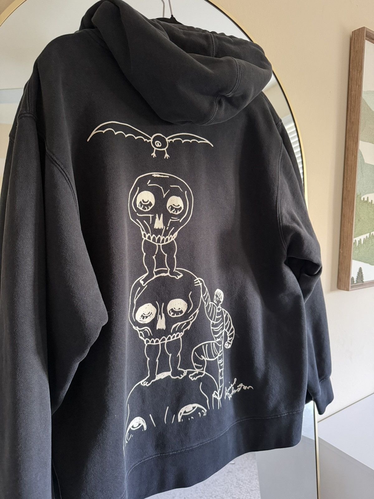 Vans Vans “The Beast Is Yet To Come” Black Graphic Hoodie Size US S / EU 44-46 / 1 - 4 Thumbnail