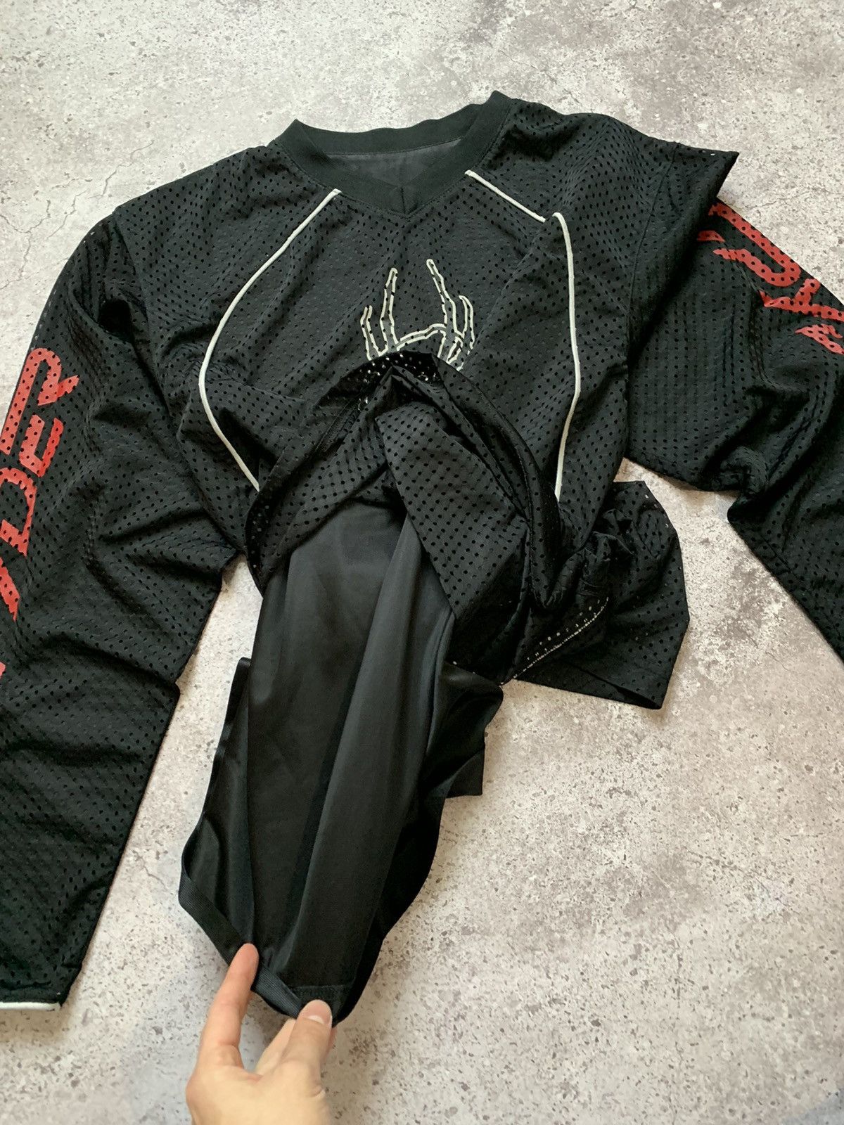 Spyder × Vintage Men's Spyder 2in1 Vintage Motocross Ski Snowboard Jersey Size US S / EU 44-46 / 1 - 6 Thumbnail