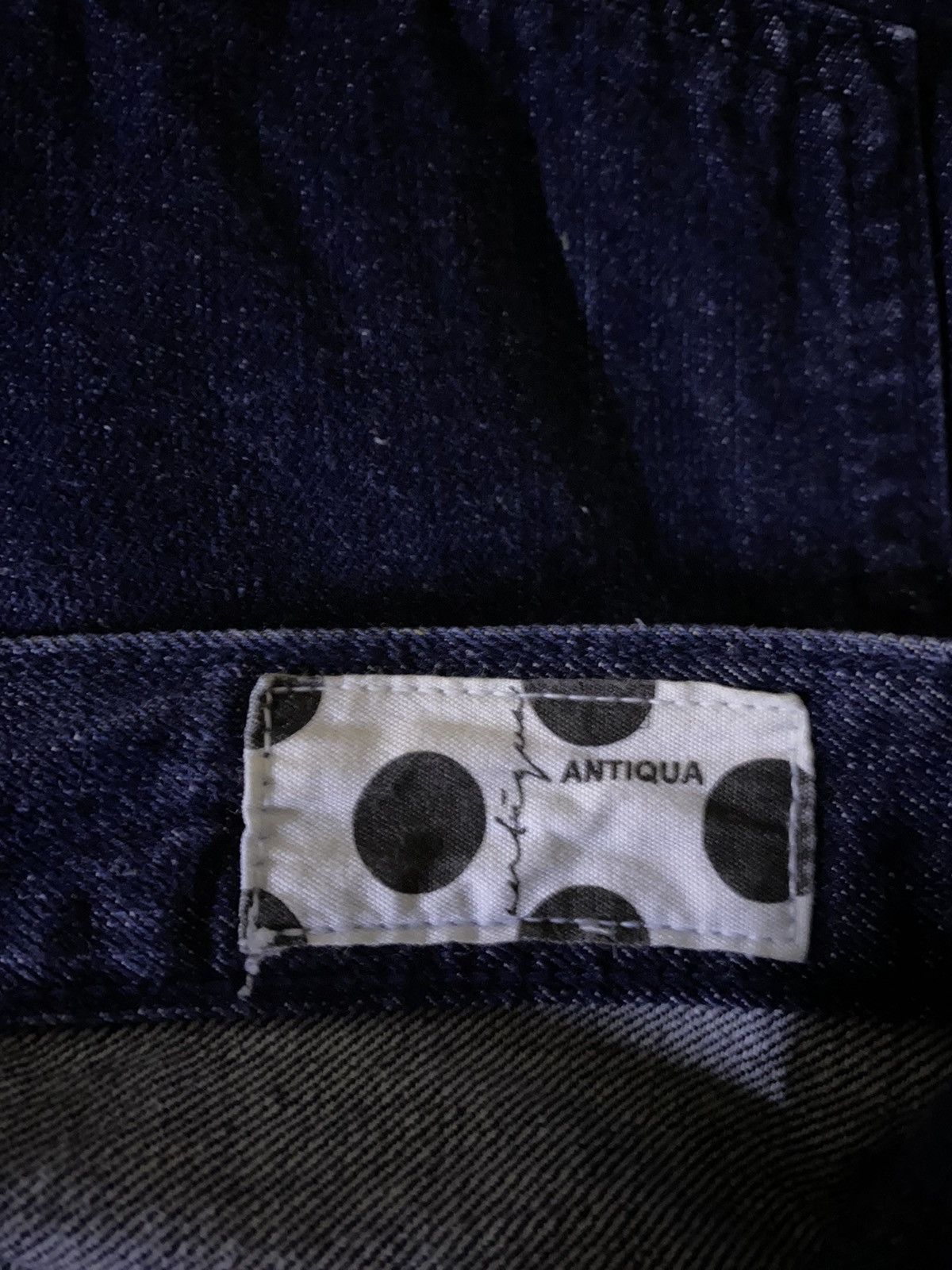 Ecko Unltd. Vintage Japanese Brand Antiqua Super Baggy Jnco Style Denim Size US 32 / EU 48 - 9 Thumbnail