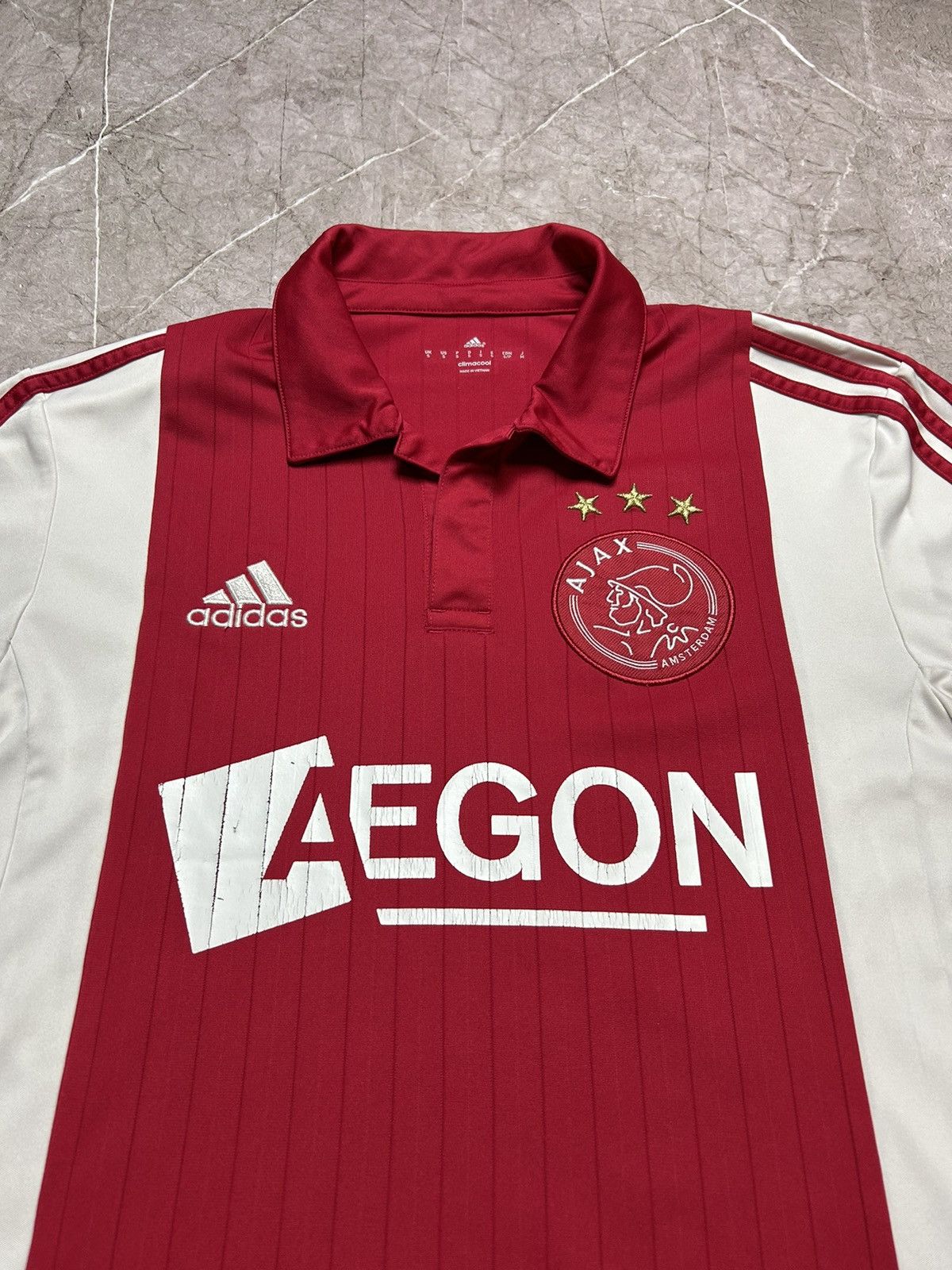 Adidas Home T-shirt Adidas Ajax Zigoo, Size S Size US S / EU 44-46 / 1 - 4 Thumbnail