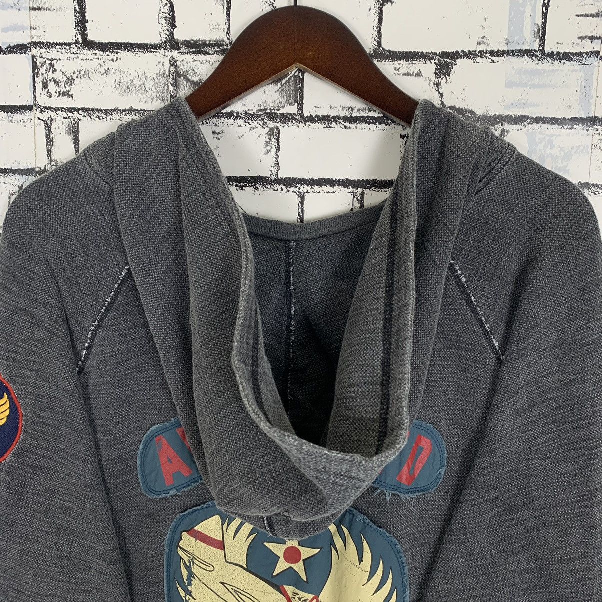 Avirex × Vintage Avirex American Military Avirex Limited Patches Hoodie Size US L / EU 52-54 / 3 - 7 Thumbnail