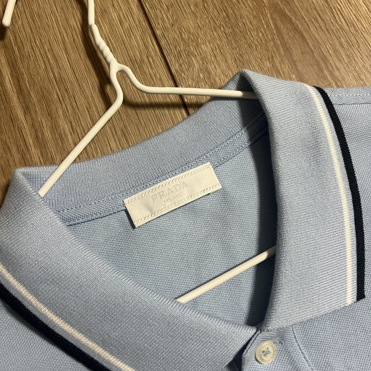 Prada PRADA RED TAB POLO TEE Size US XXL / EU 58 / 5 - 8 Thumbnail