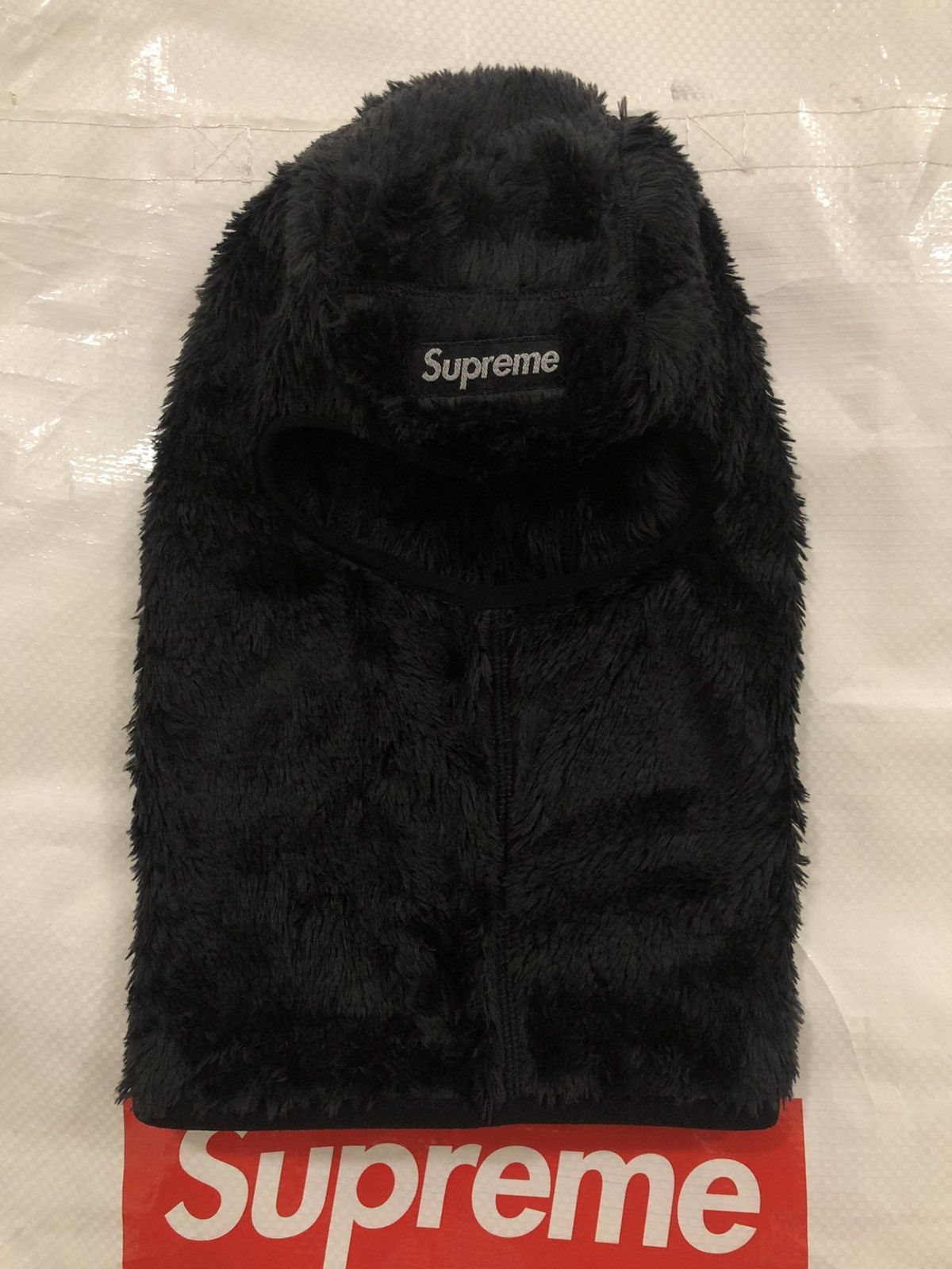 Buy Supreme Fuzzy Balaclava 'Black' - FW24H76 BLACK | GOAT