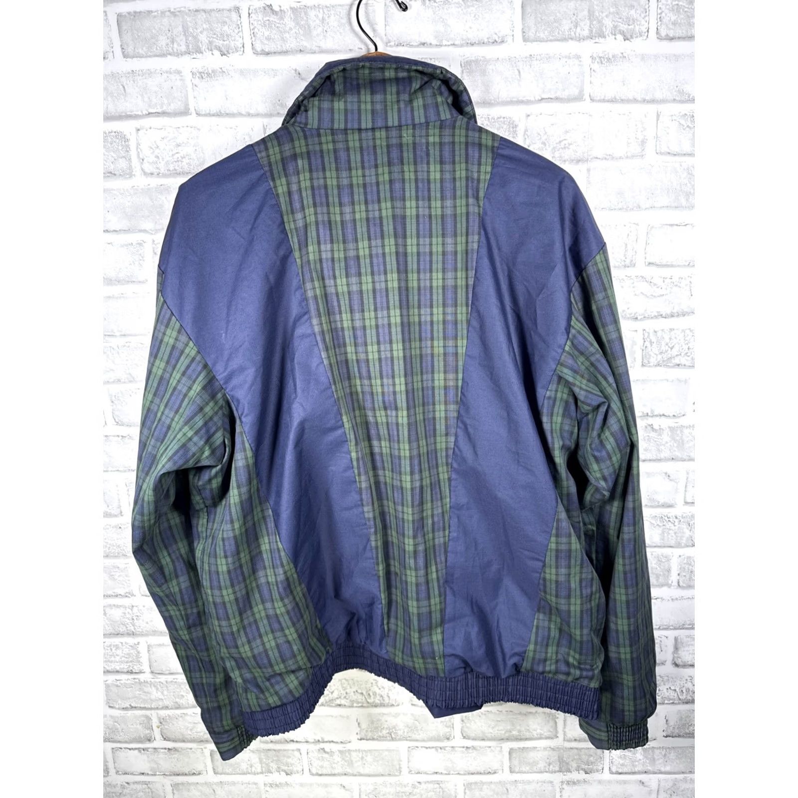 Rains VINTAGE ProQuip Jacket Mens M Blue Green VTG GORE TEX Weather Wear GOLF RAIN Classic Plaid Size US M / EU 48-50 / 2 - 6 Thumbnail