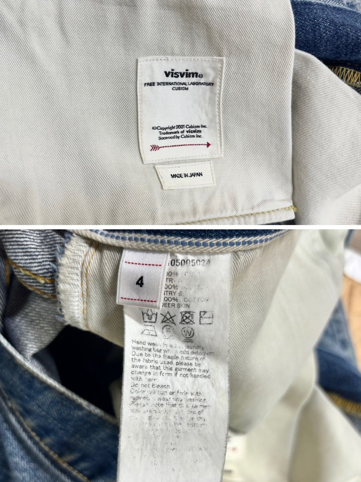 Visvim Visvim 21ss Journeyman Pants Tacked D27 JM Size US 36 / EU 52 - 10 Thumbnail
