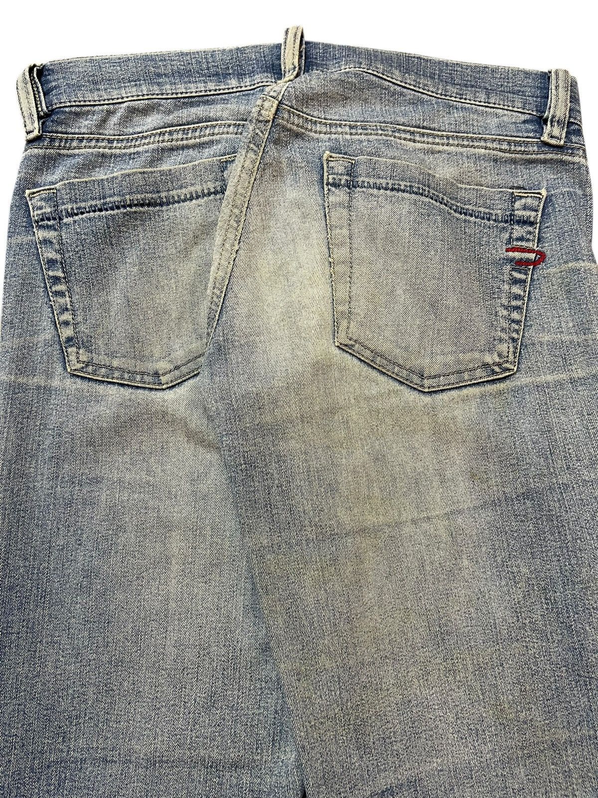 Diesel Vintage Diesel Industry Mud Wash Faded Style Wide Leg Jeans Size US 28 / EU 44 - 5 Thumbnail