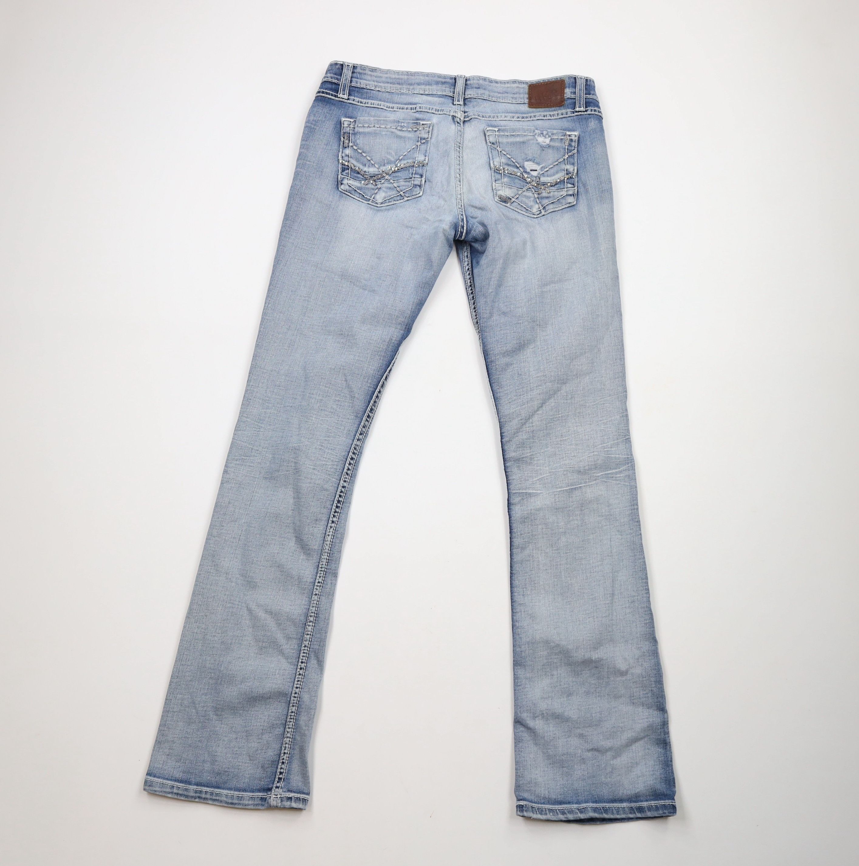 Vintage Buckle BKE Stretch Sabrina Bootcut Denim Jeans Blue Size 30" / US 8 / IT 44 - 9 Thumbnail