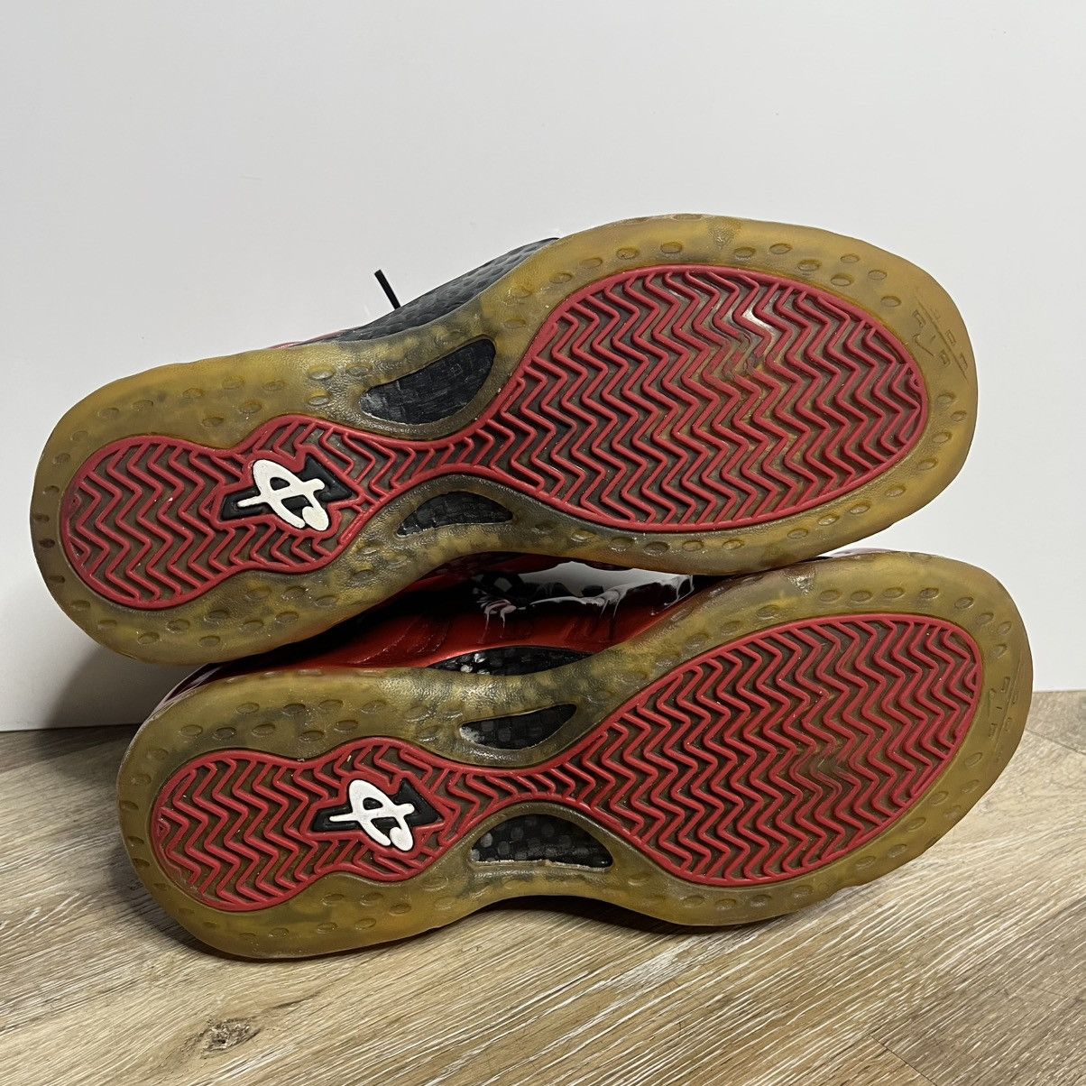 Nike 2012 nike air foamposite red metallic Size US 9.5 / EU 42-43 - 6 Thumbnail