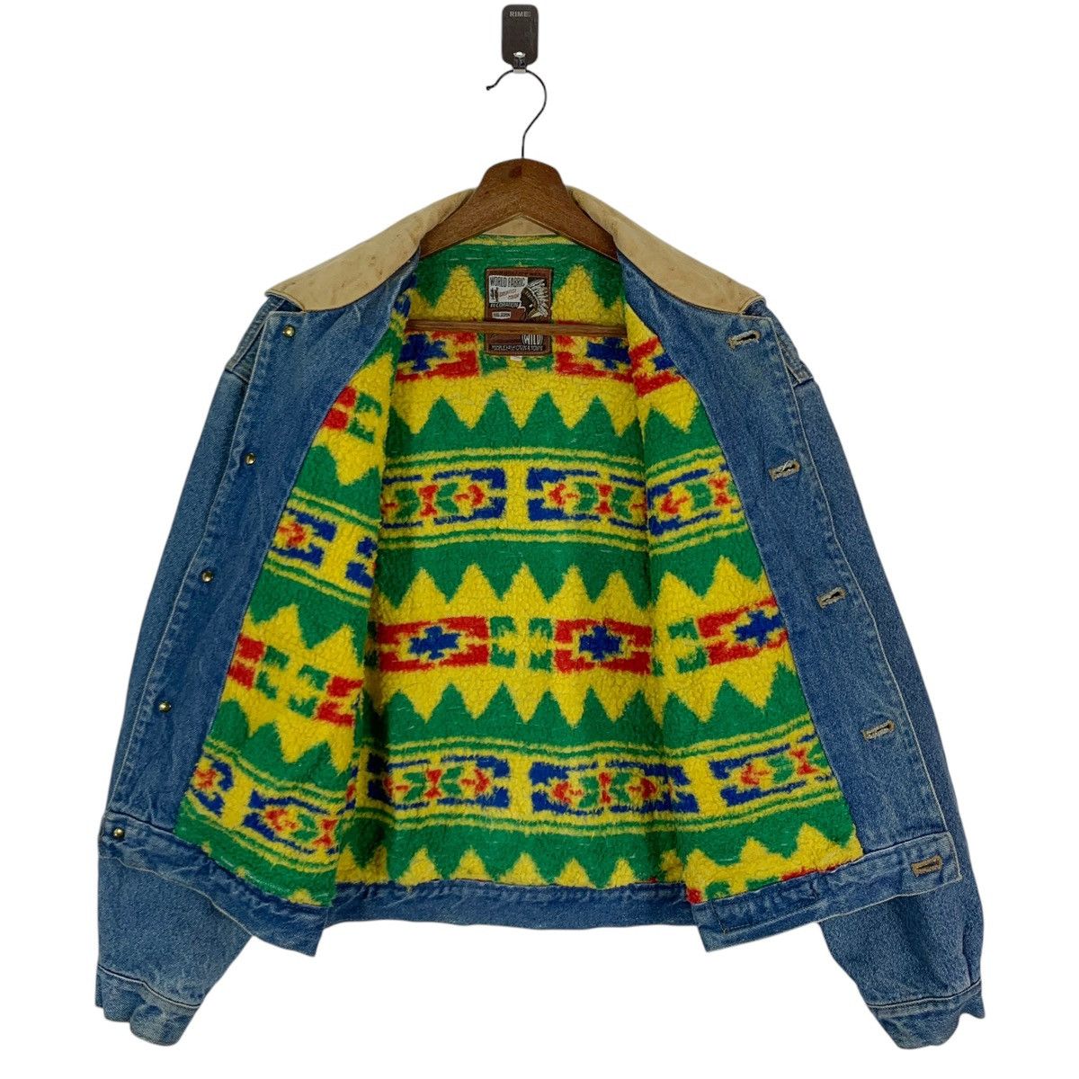 Big John × Vintage VINTAGE BIG JOHN DENIM TRUCKER JACKET Size US M / EU 48-50 / 2 - 1 Thumbnail