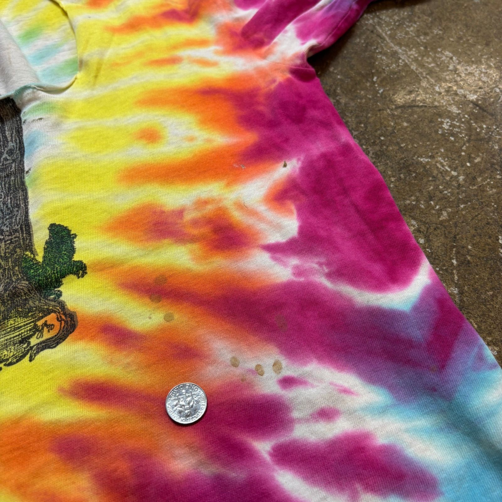 Band Tees × Grateful Dead × Vintage Vintage 1990 Grateful Dead Dancing Bears 25th Anniv Shirt XL Size US XL / EU 56 / 4 - 14 Thumbnail