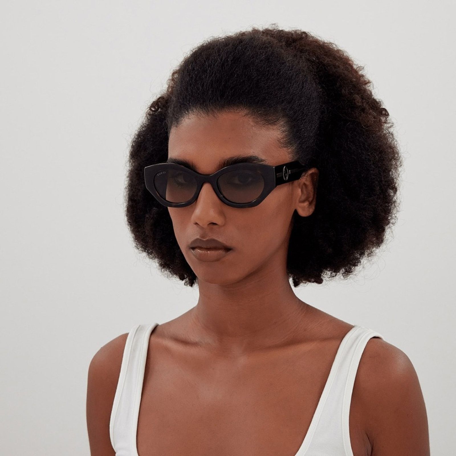 Gucci NEW Gucci Sunglasses GG1553S 002 Havana Crystal Brown Women Size ONE SIZE - 1 Thumbnail