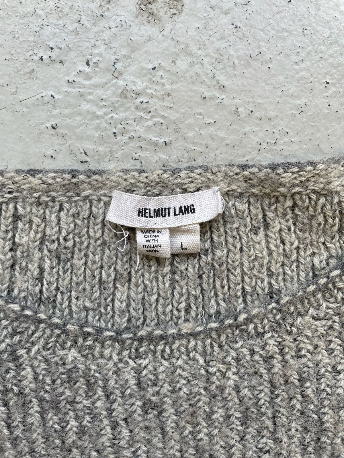 Helmut Lang Helmut Lang Wool Sweater Size L / US 10 / IT 46 - 4 Thumbnail