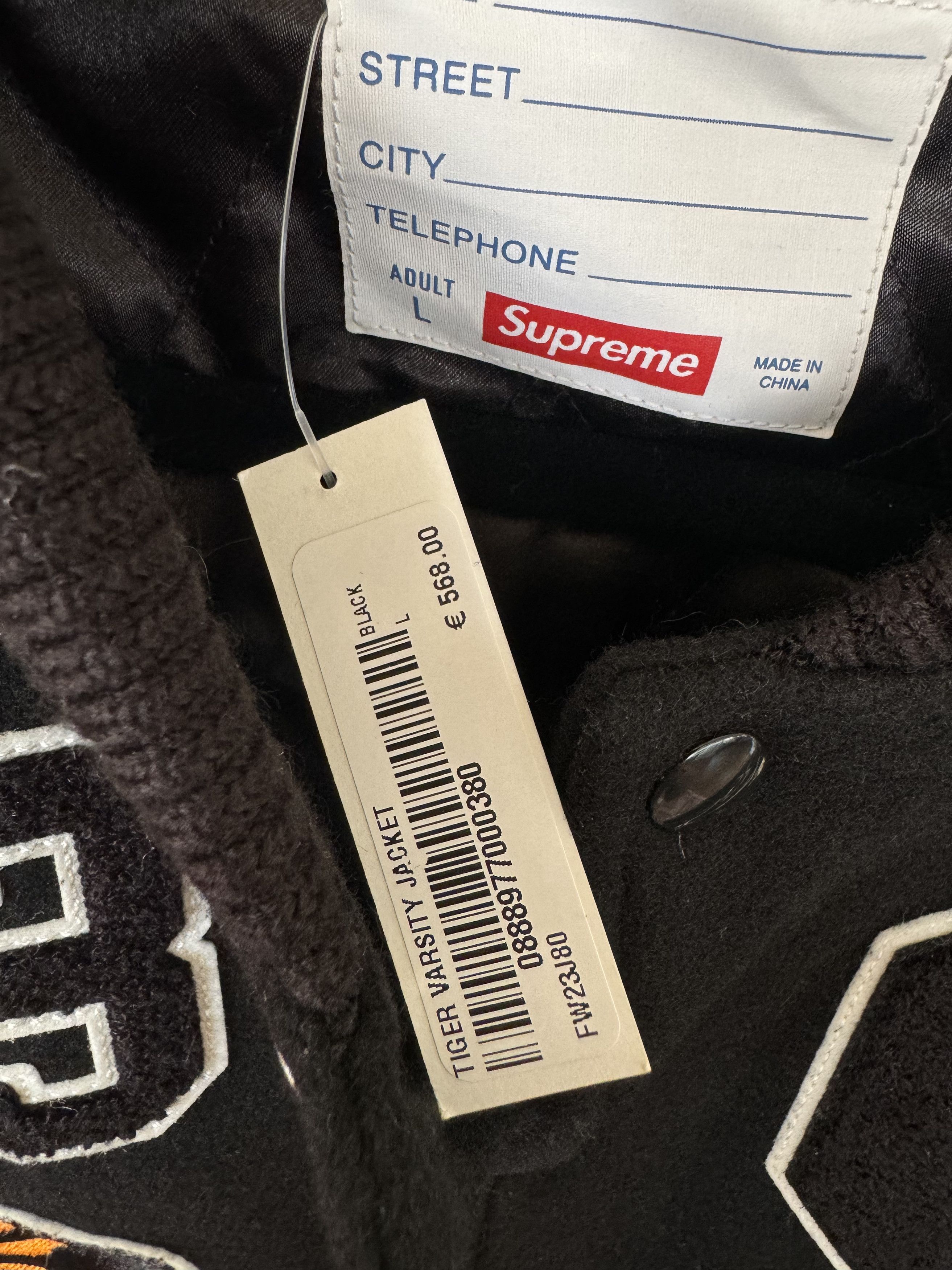 Supreme Supreme 94 Varsity Jacket NWT Size US L / EU 52-54 / 3 - 5 Thumbnail