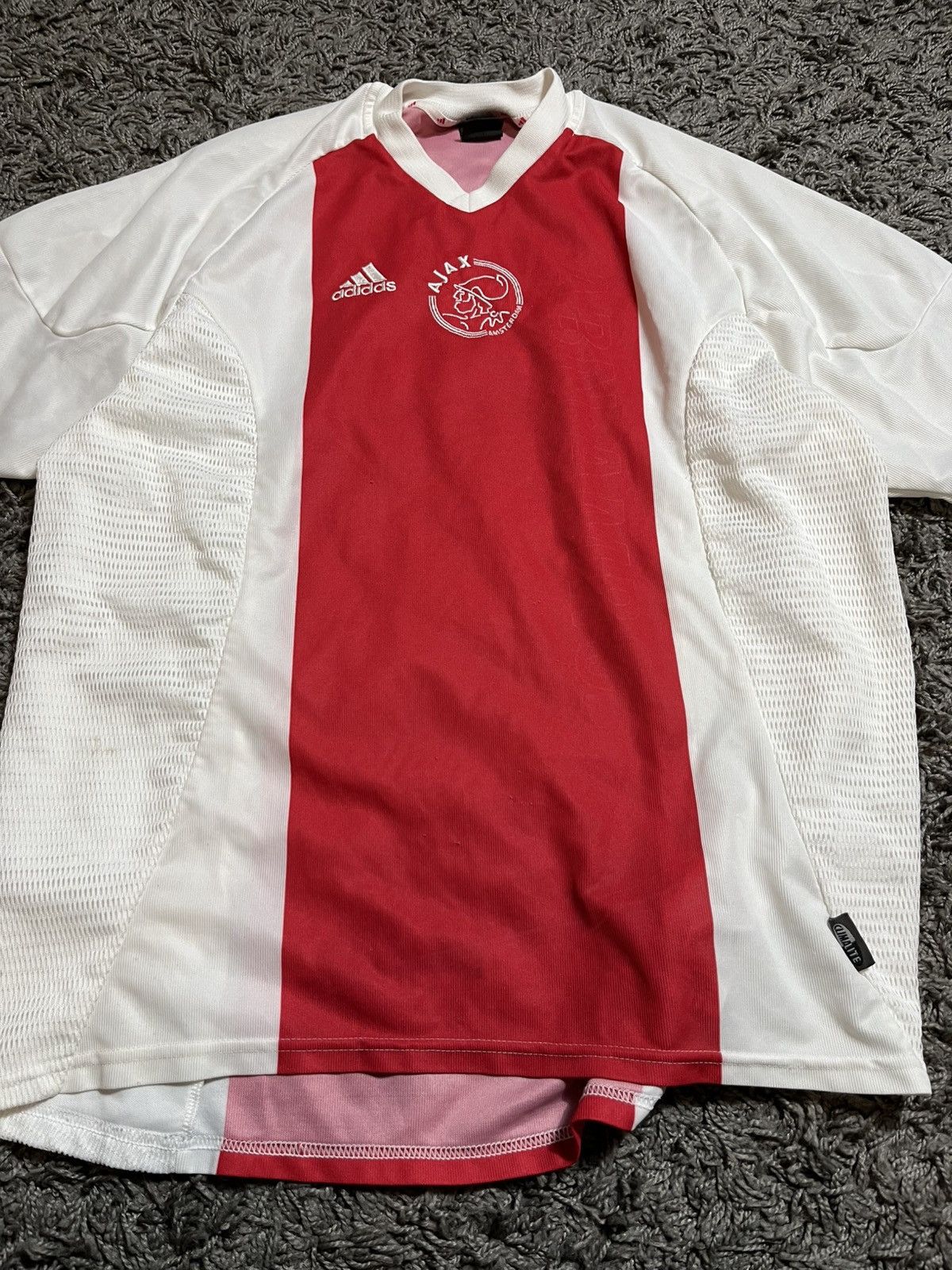 Adidas ADIDAS AJAX 2002/03 SOCCER TRIKOT FOOTBALL JERSEY Size US XL / EU 56 / 4 - 2 Thumbnail
