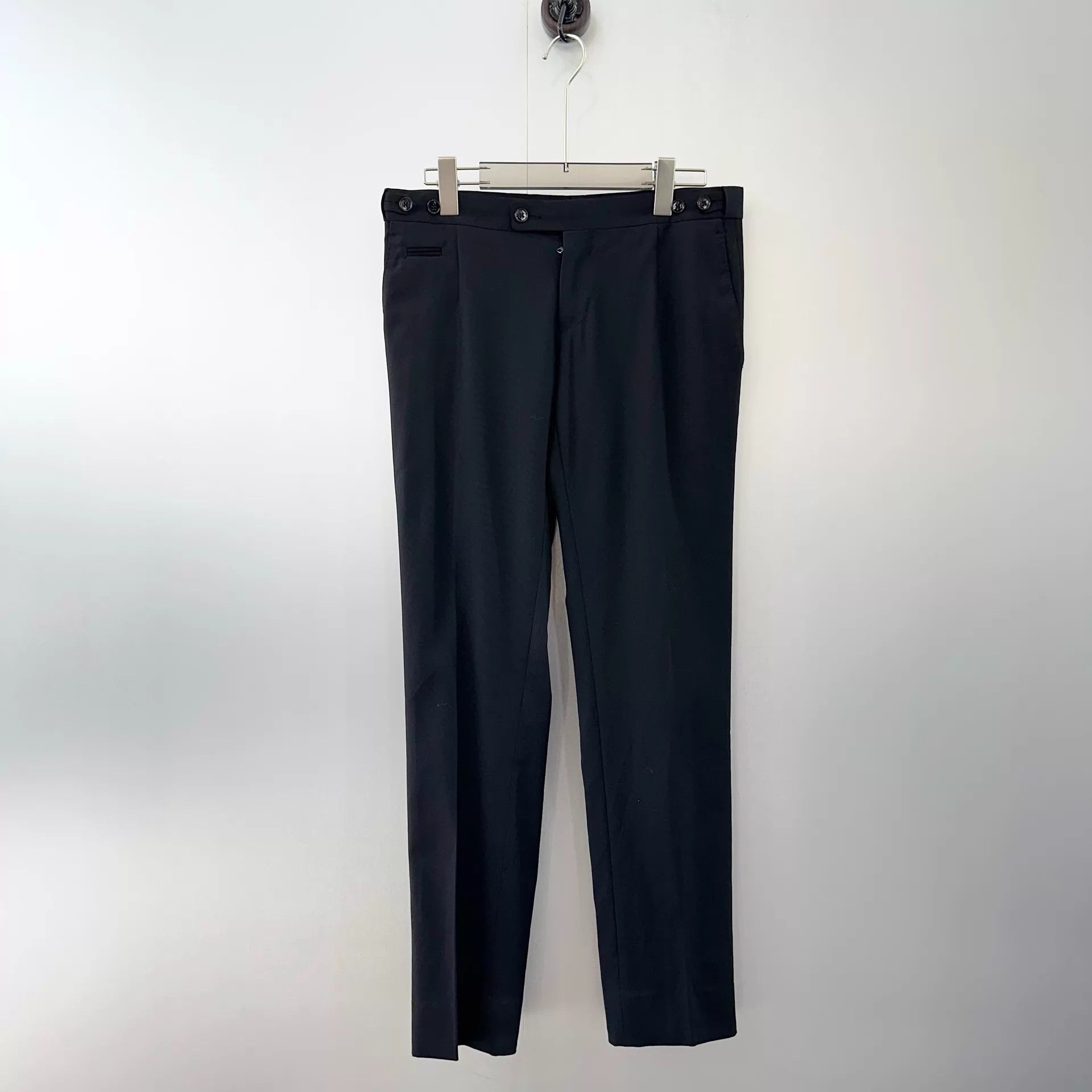Dolce & Gabbana DG Black Pure Wool Suit 44 Size 44R - 6 Thumbnail