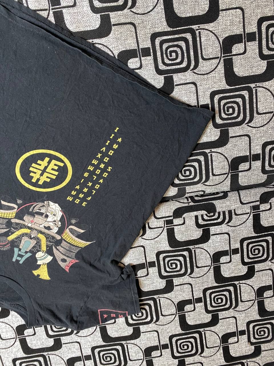 Vintage Y2K Affliction Style All Over Print T Shirt Tee Tapout Japan Size US M / EU 48-50 / 2 - 2 Thumbnail
