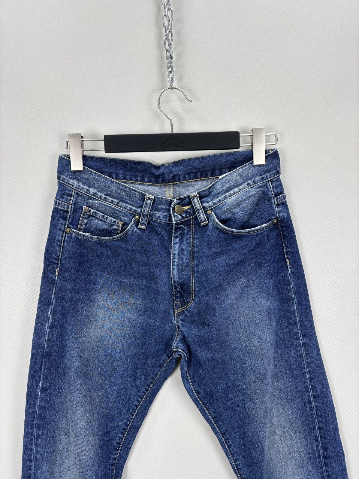 Carhartt Mens jeans Carhartt Size 28x32 Color Blue Size US 28 / EU 44 - 3 Thumbnail