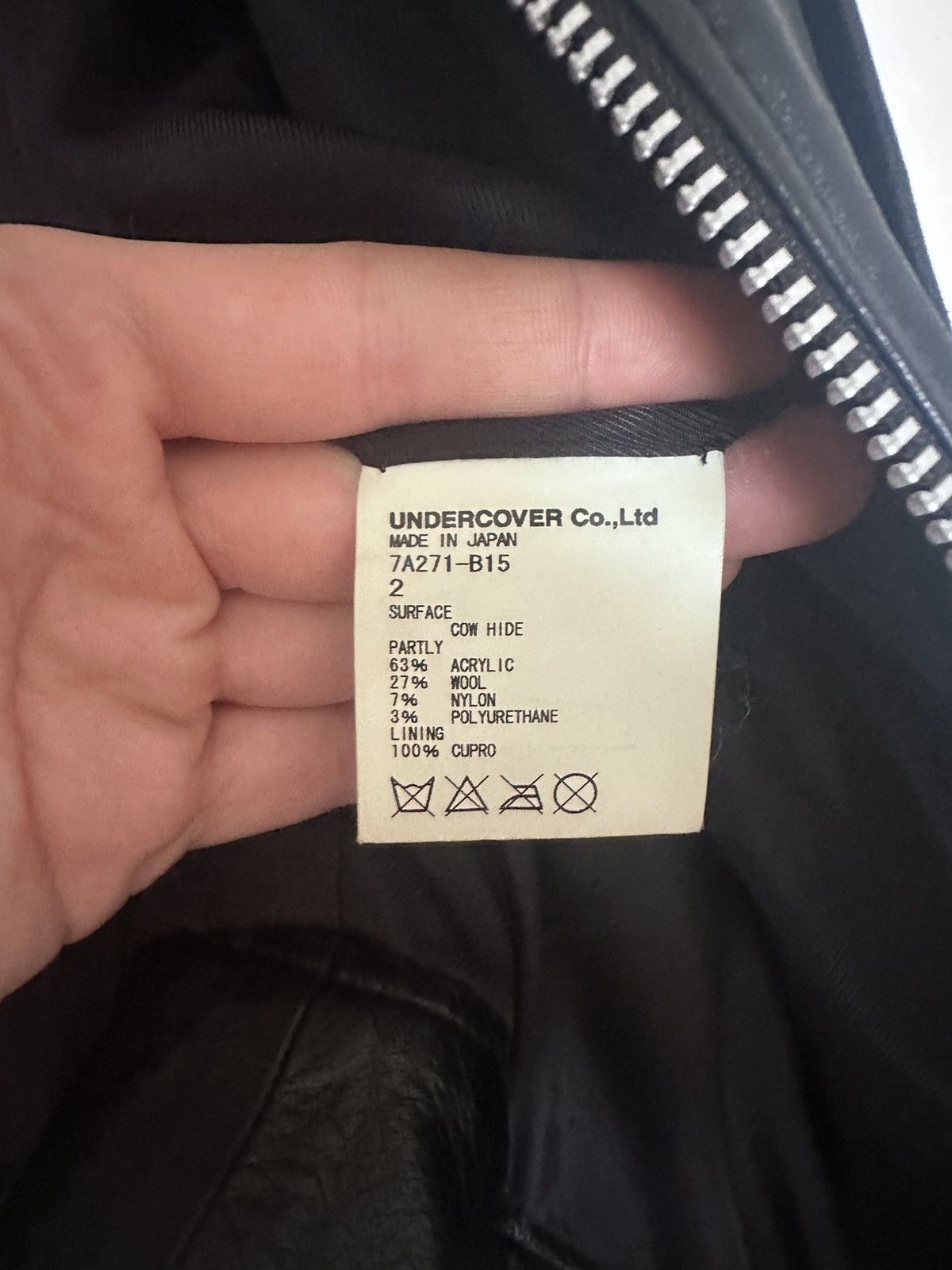 Undercover Undercoverism FW07 D-Ring Leather Jacket Size US M / EU 48-50 / 2 - 3 Thumbnail