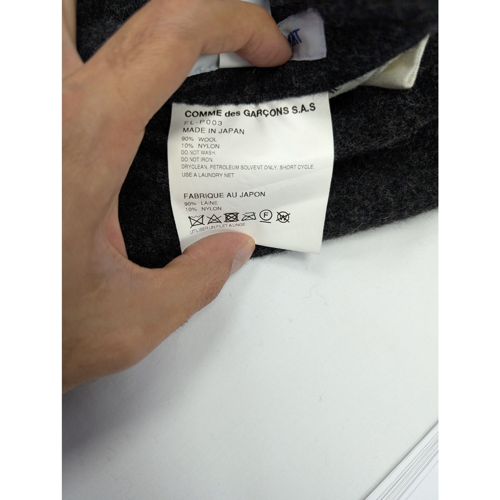 Comme des Garcons o1rshd1 CDG Shirt Pants in Black Size US 34 / EU 50 - 12 Thumbnail