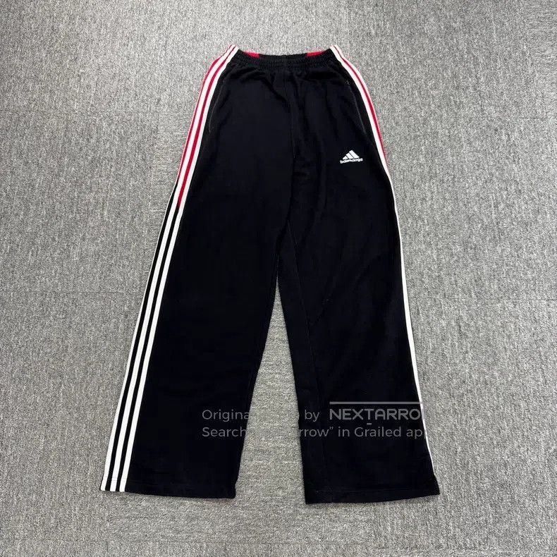 Balenciaga Balenciaga size XXS Striped Wide Leg Sports Pants Size US 27 - 1 Thumbnail