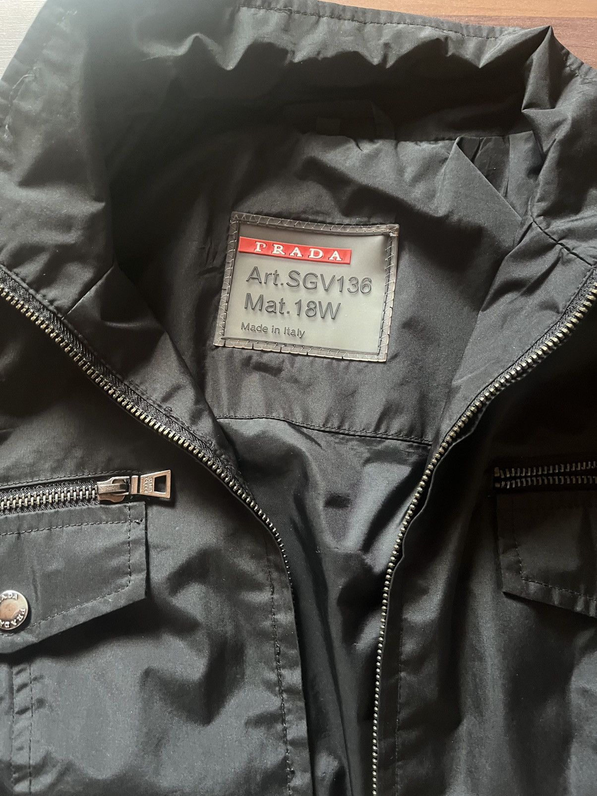 Prada Prada nylon biker jacket ss06 Size US M / EU 48-50 / 2 - 13 Thumbnail