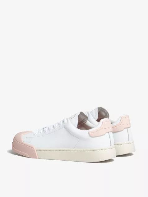 Marni o1w1db10125 Dada Bumper Leather Sneakers in White/Pink Size US 5 / IT 35 - 3 Thumbnail
